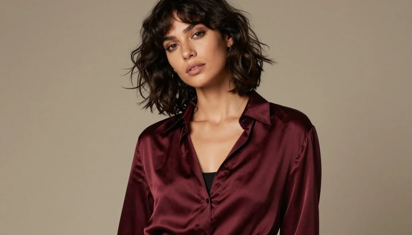 How to Style Deep Winter Blouses