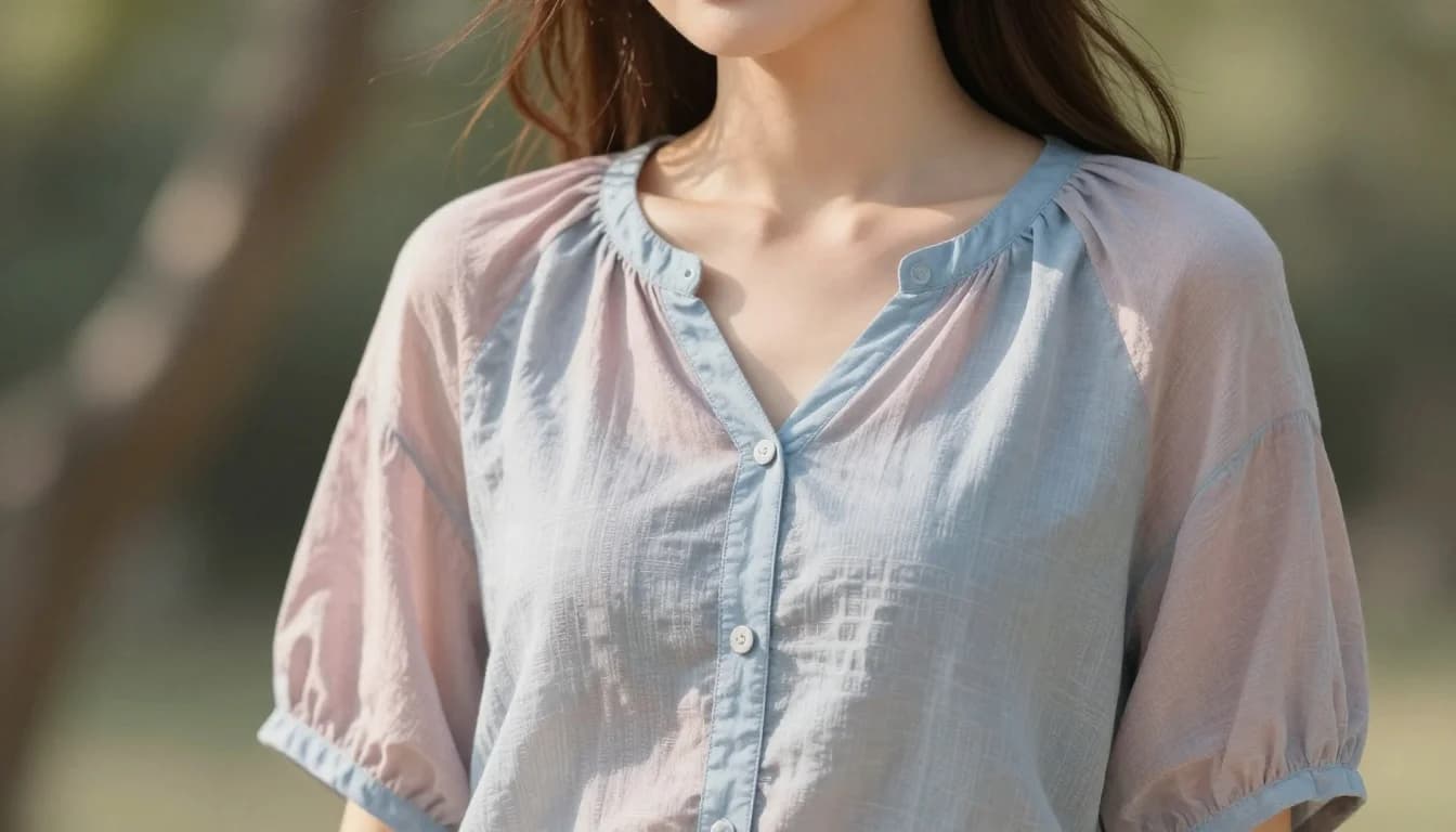 How to Style Light Summer Blouses