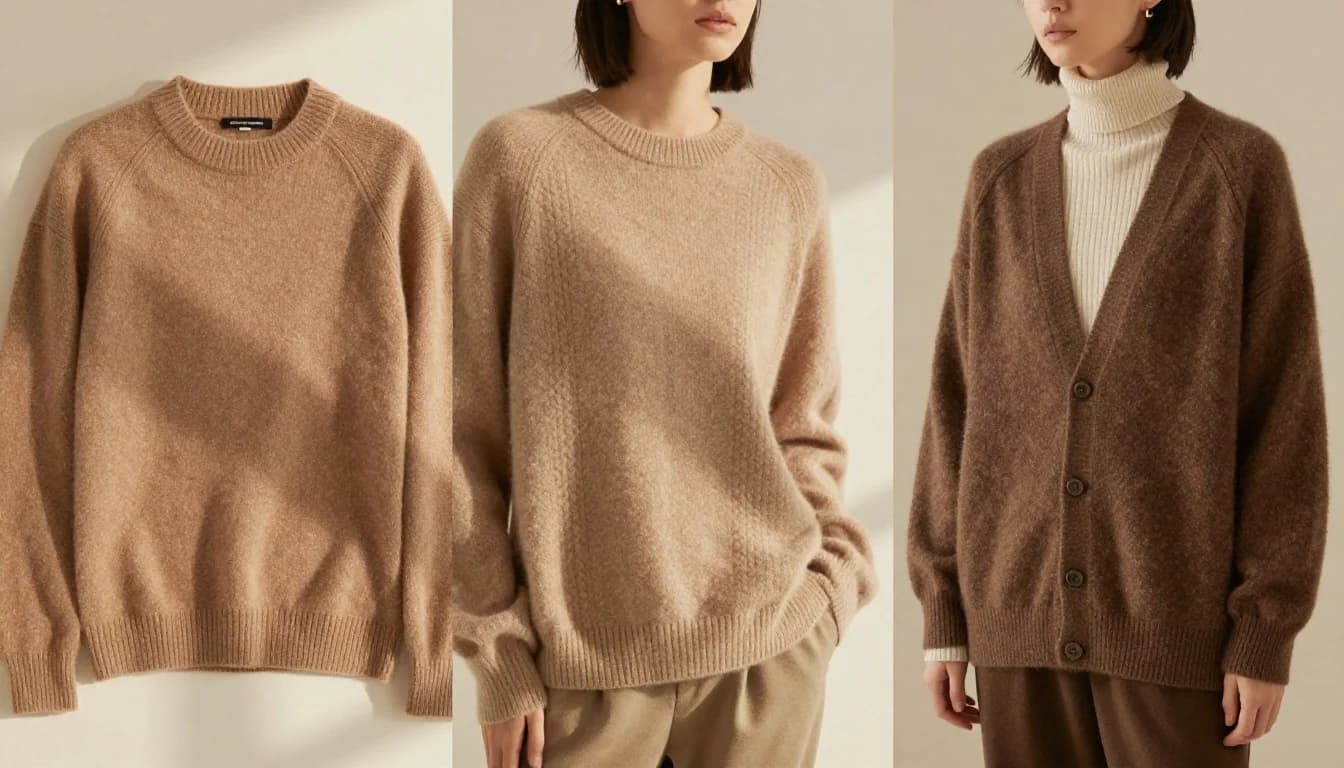 How to Wear Cashmere Well with Warm Undertones
