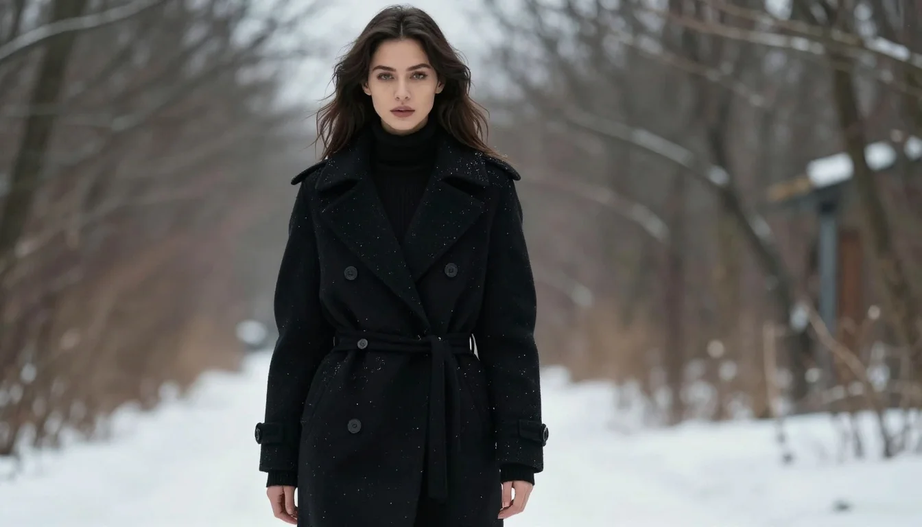 How to Wear Deep Winter Coat Colors