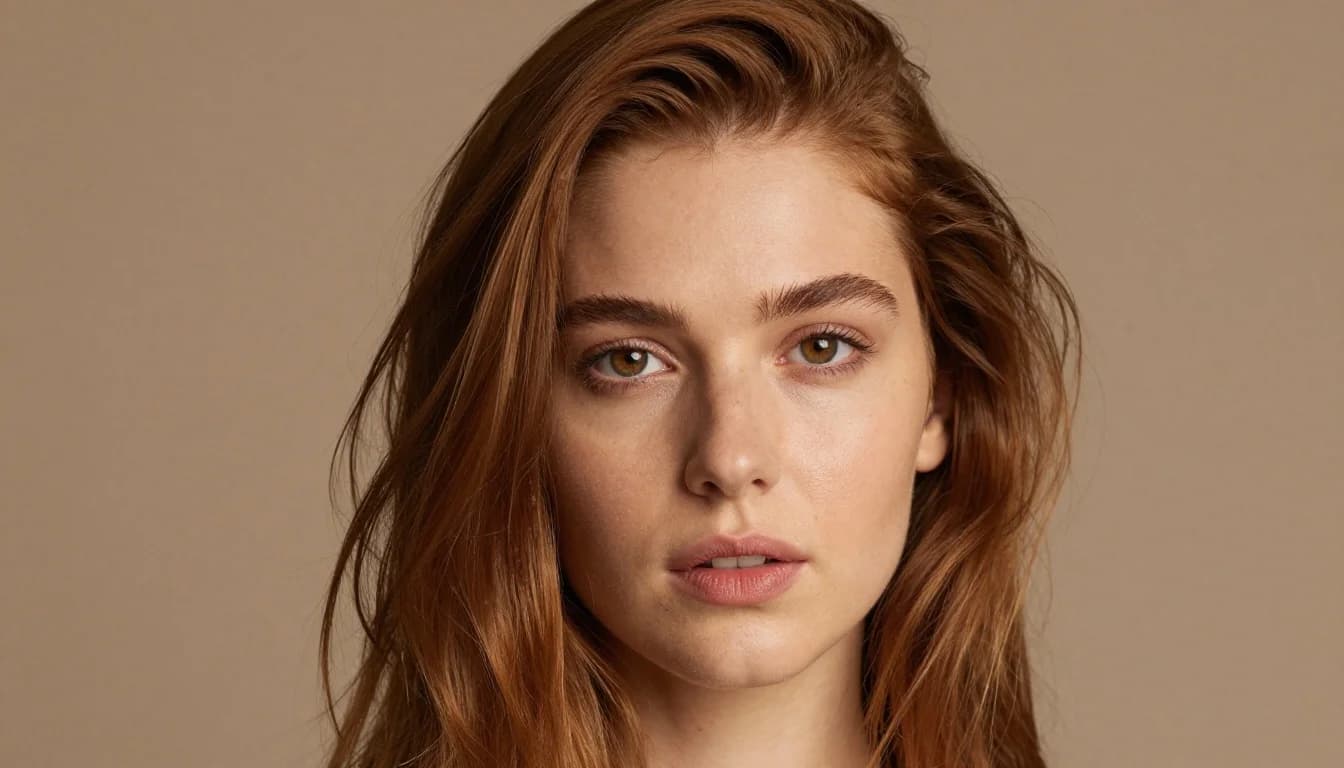 Why Auburn Hair and Brown Eyes Create Their Own Color Rules