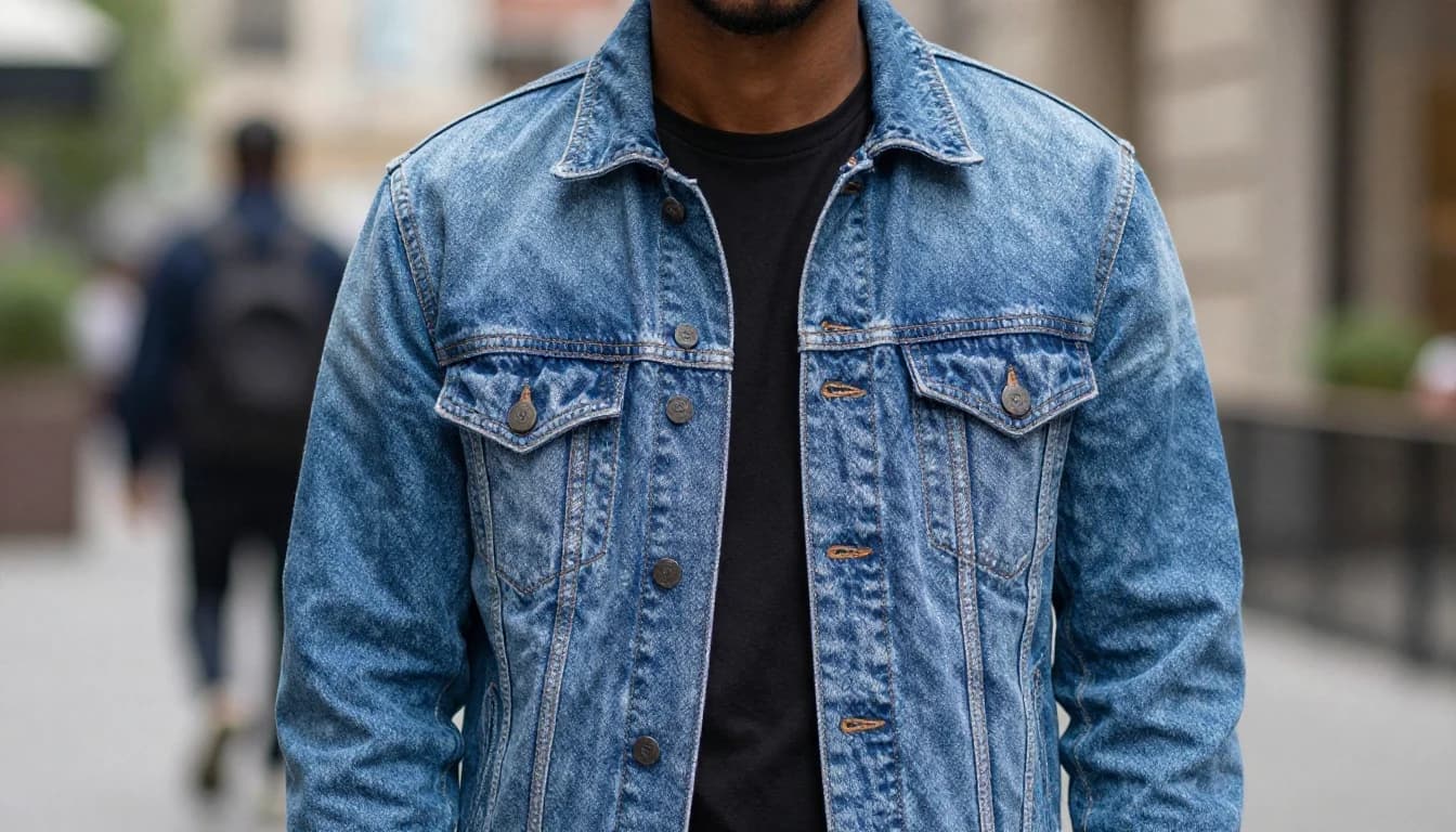 Wearing Denim with Dark Skin