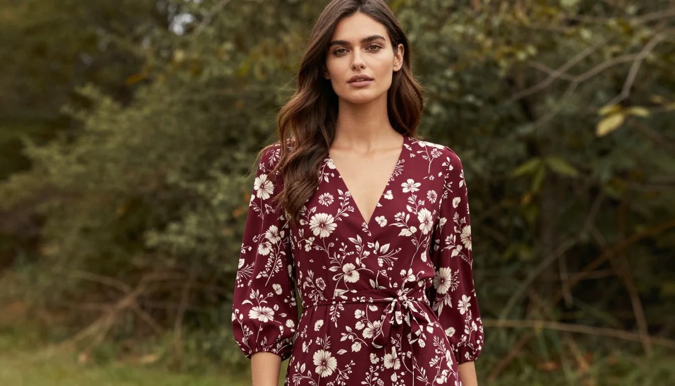 How Brunettes Should Style Floral Prints