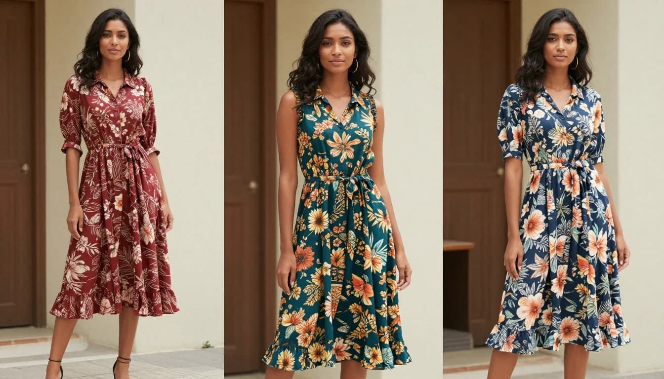 How to Style Florals with Dark Skin