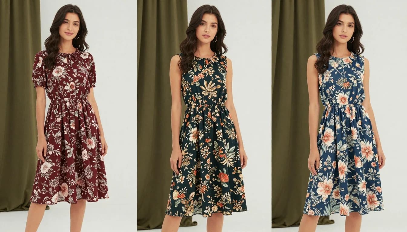 How to Style Florals with Olive Skin