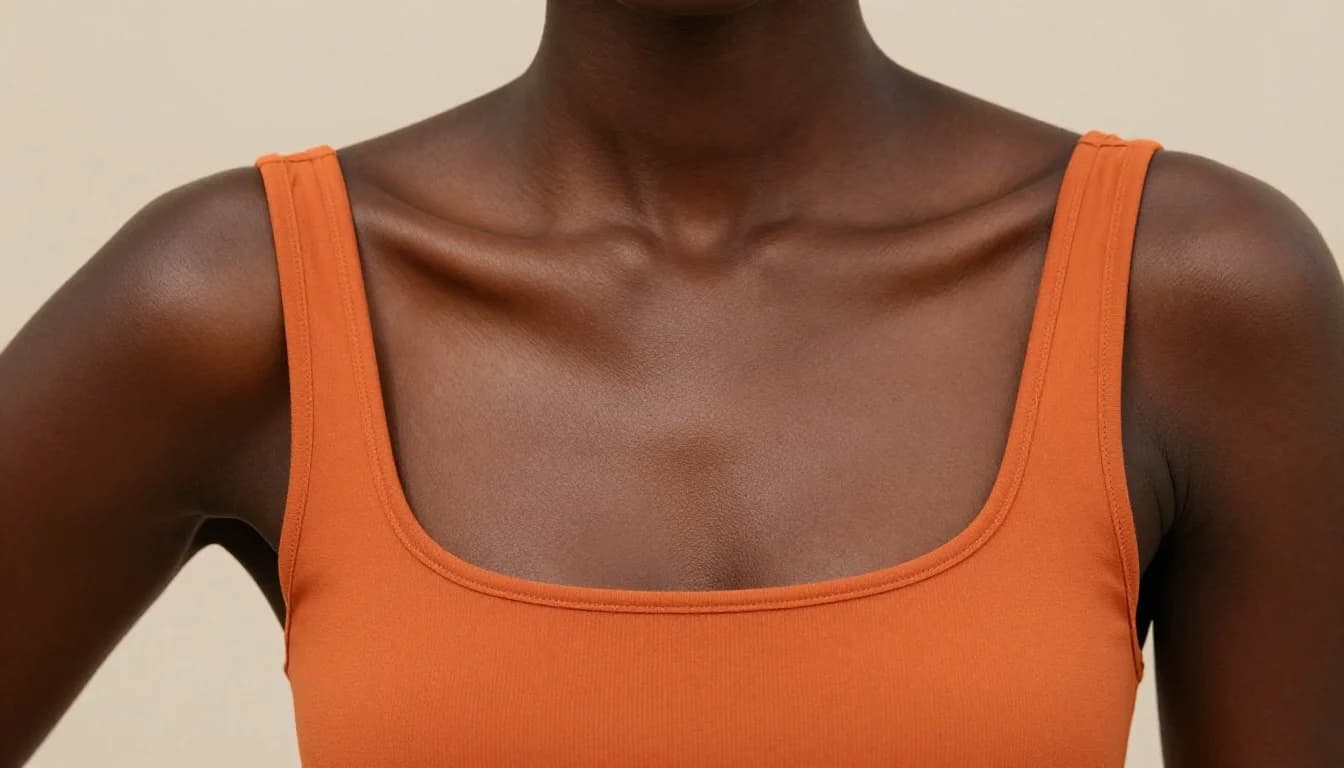 How to Wear Orange with Dark Skin
