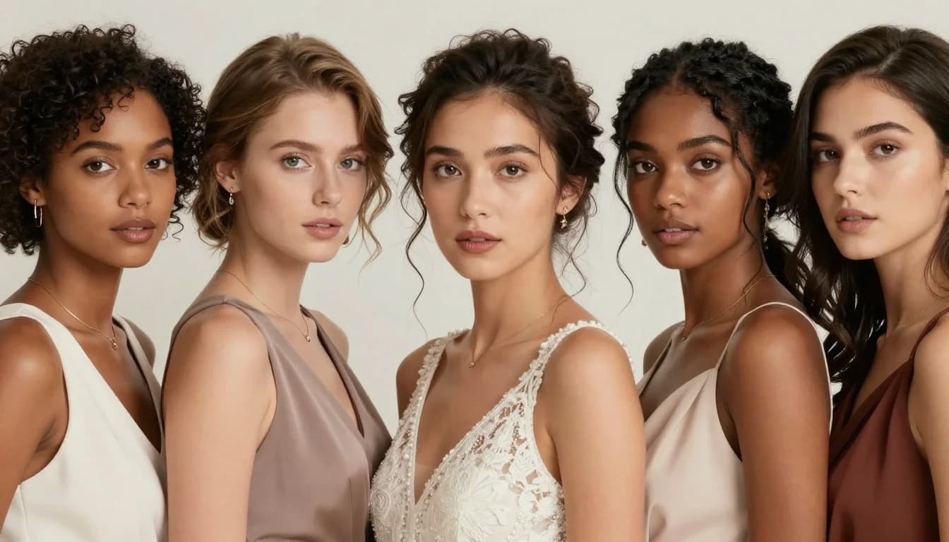 Why Dark Skin Has Unique Bridesmaid Color Dynamics