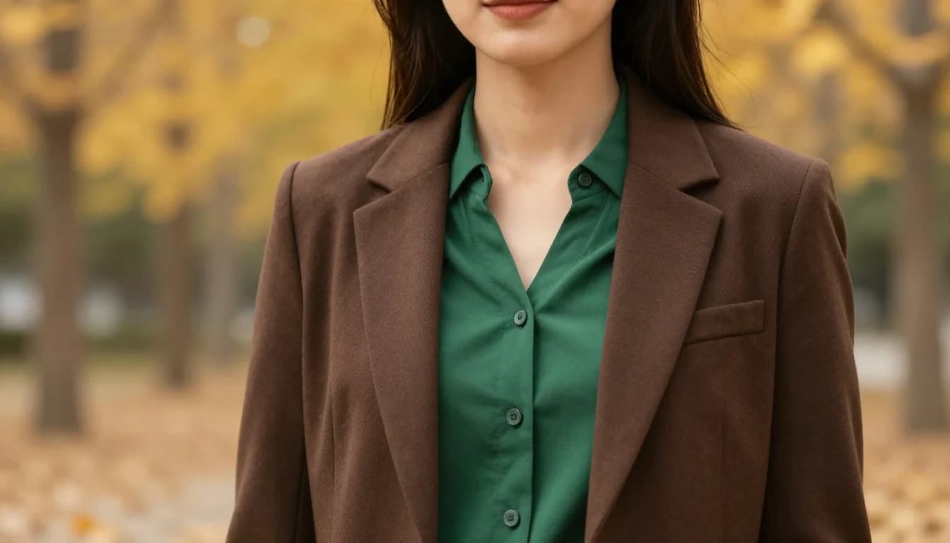 How to Dress for Business as a Deep Autumn