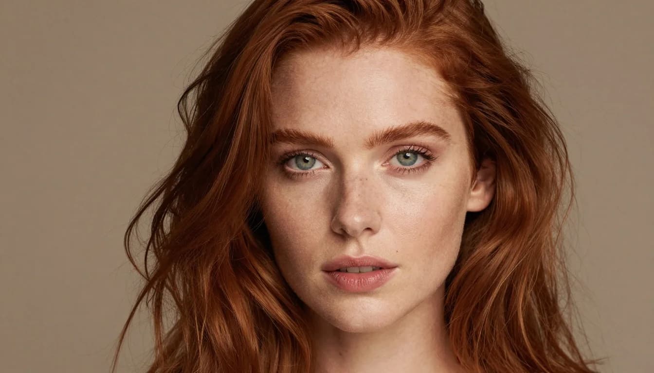 The Color Logic of Green Eyes and Red Hair