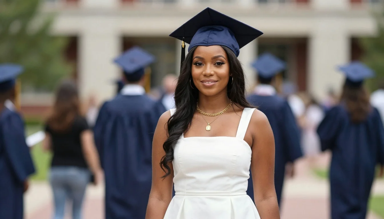 How to Dress for Graduation with Dark Skin