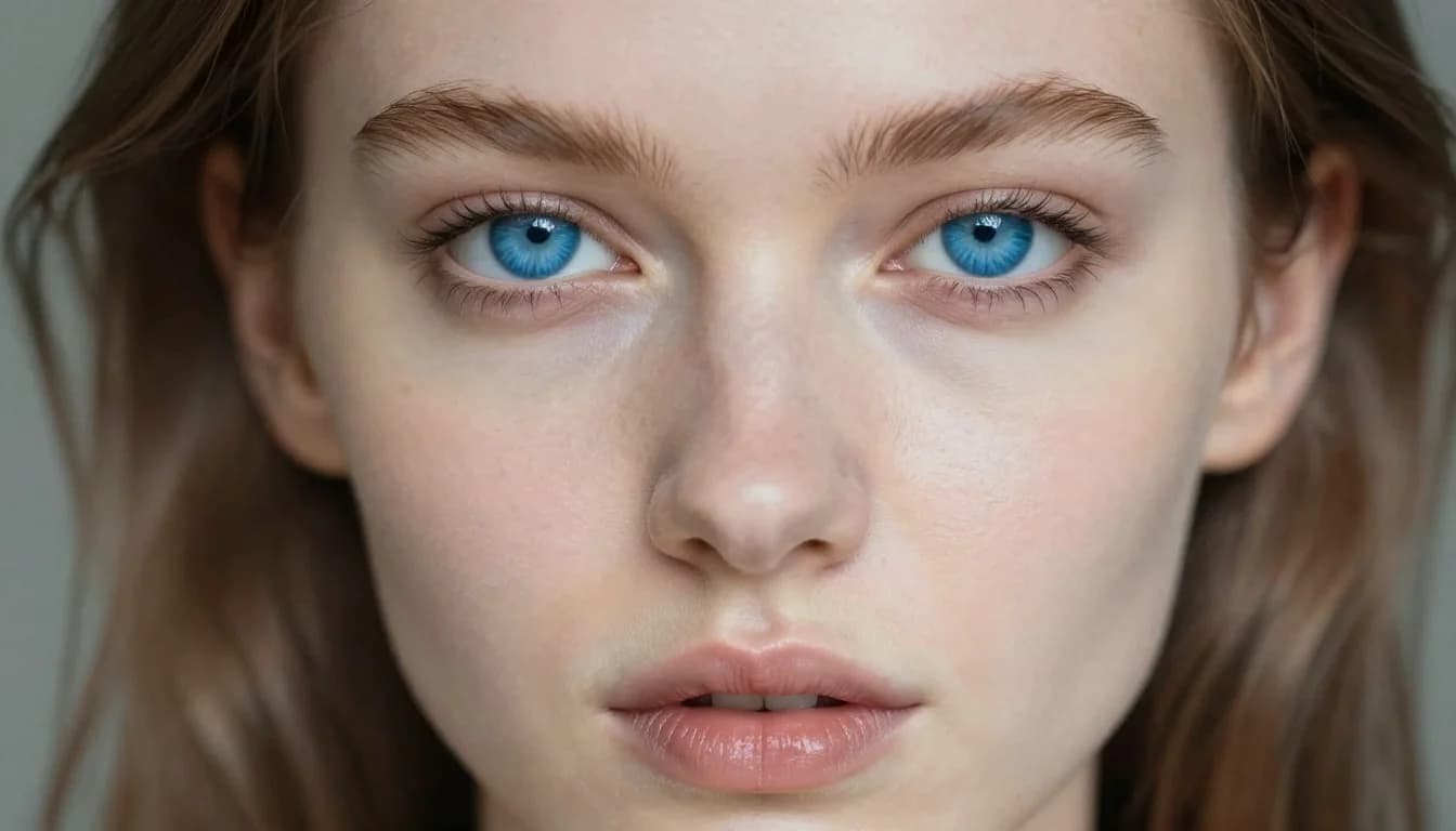 Why Pale Skin and Blue Eyes Have Shared Makeup Logic