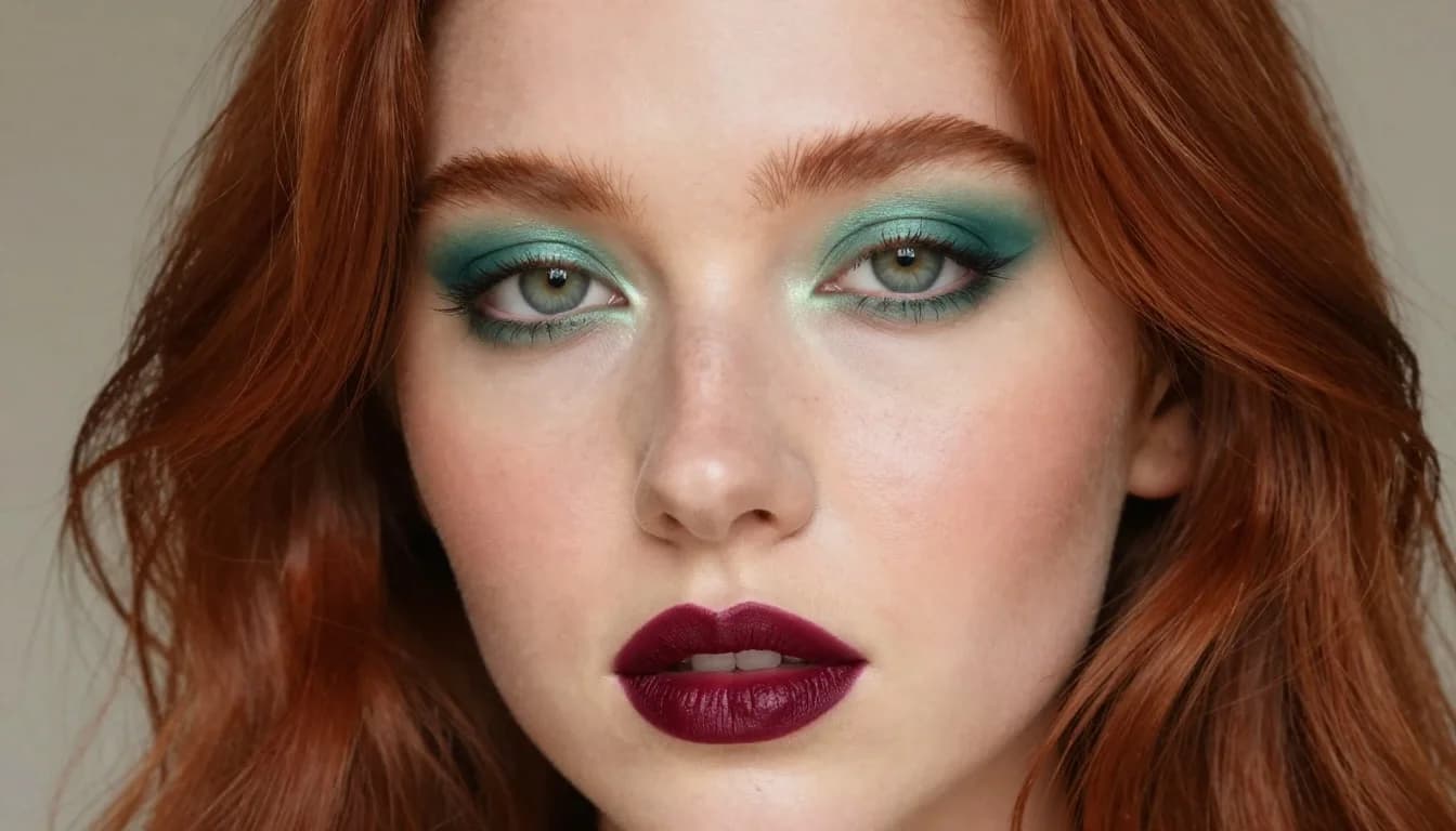 How to Build a Makeup Look for Red Hair and Green Eyes