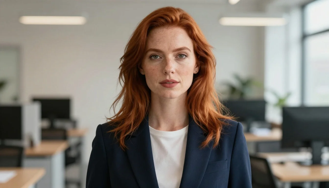 Dressing Professionally as a Redhead