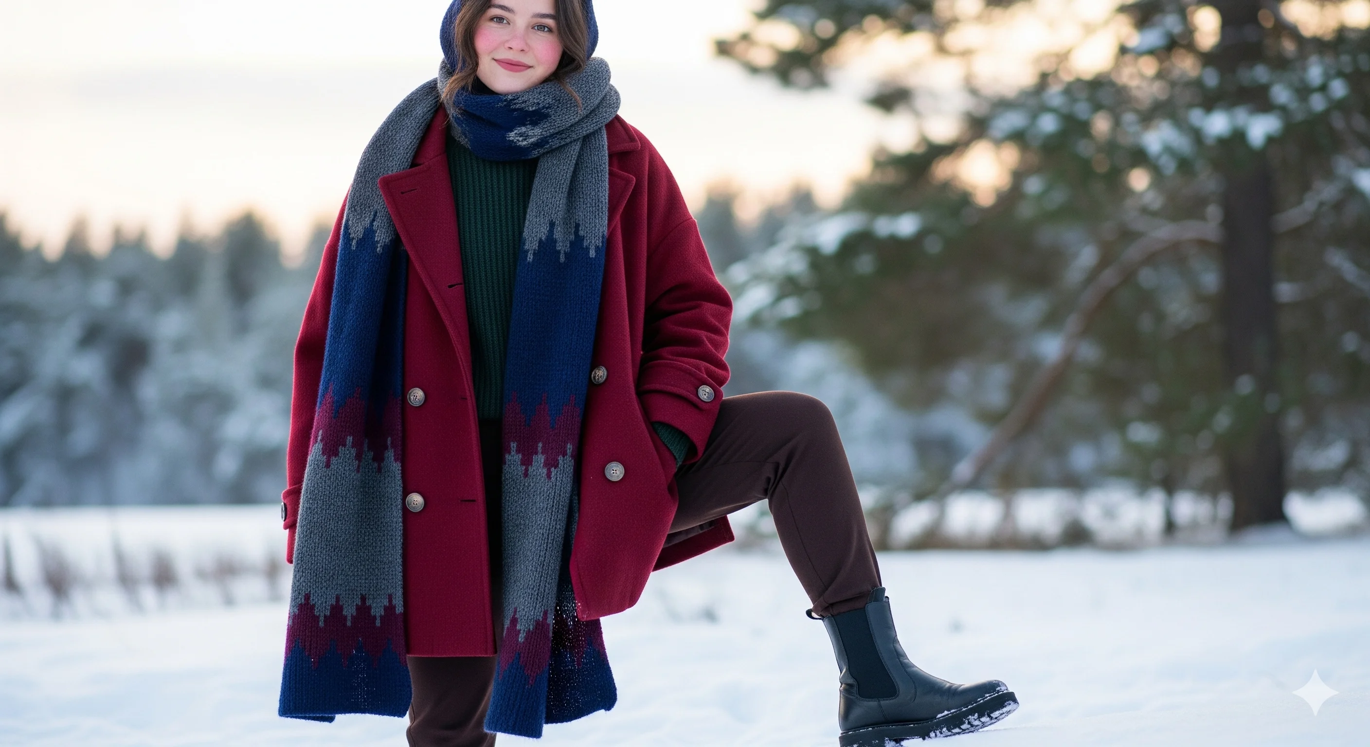 Deep Winter color palette featuring rich, cool colors like navy blue, burgundy, and emerald green for seasonal color analysis