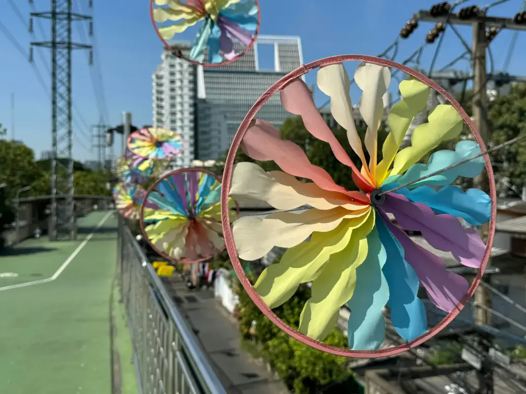 Bright spring core color palette: electric blues, hot magentas, emerald greens, and vivid yellows